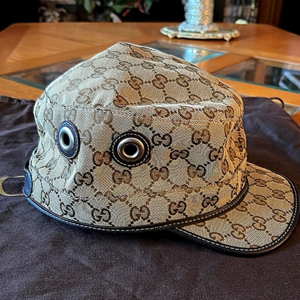 Rare Vintaged Gucci Military Cap
